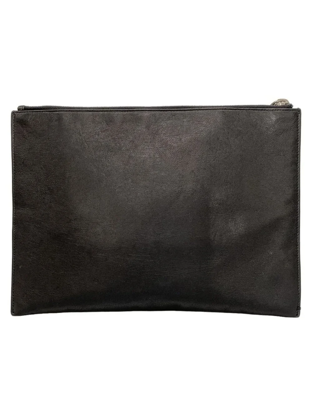 Saint Laurent Paris Clutch Black Studs Leather - Picture 3 of 10